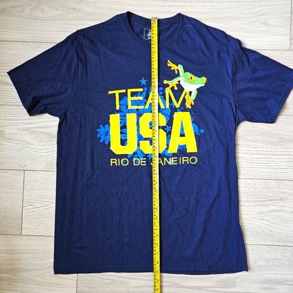 Team USA Rio De Janeiro Olympic Team Apparel T-Shirt 100% Cotton Size XL - Picture 8 of 10